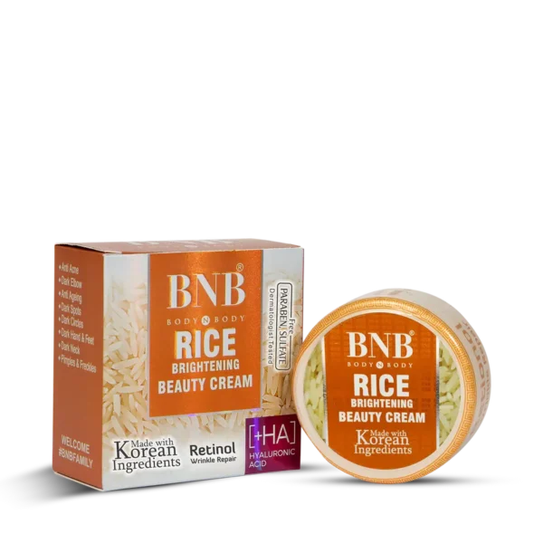 rice brightening beauty cream