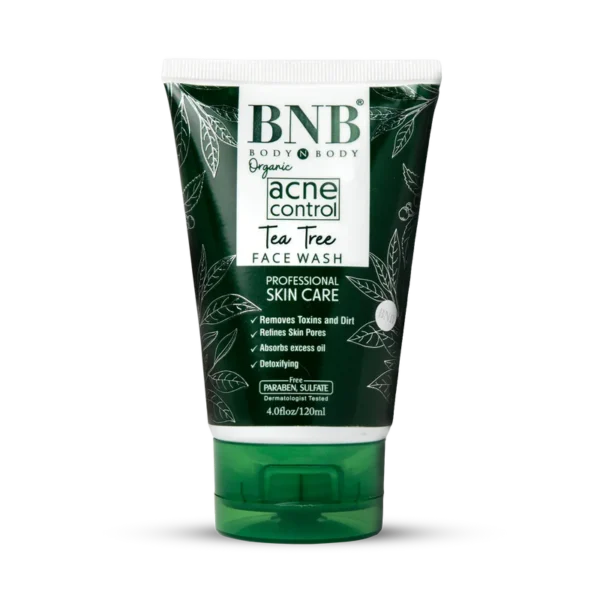 bnb acne tea tree face wash